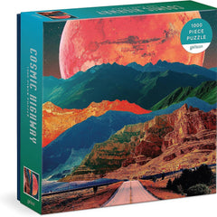 Galison Cosmic Highway Jigsaw Puzzle (1000 Pieces)