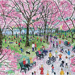Galison Cherry Blossoms, Michael Storrings Jigsaw Puzzle (1000 Pieces) - DAMAGED BOX