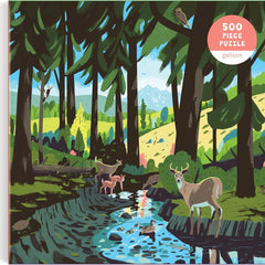 Galison Woodland Pass Jigsaw Puzzle (500 Pieces)