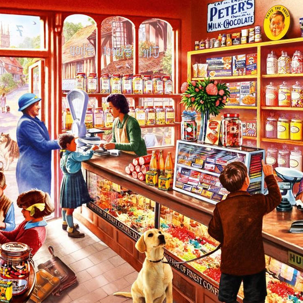 Bluebird Sweetshop Jigsaw Puzzle (1000 Pieces)