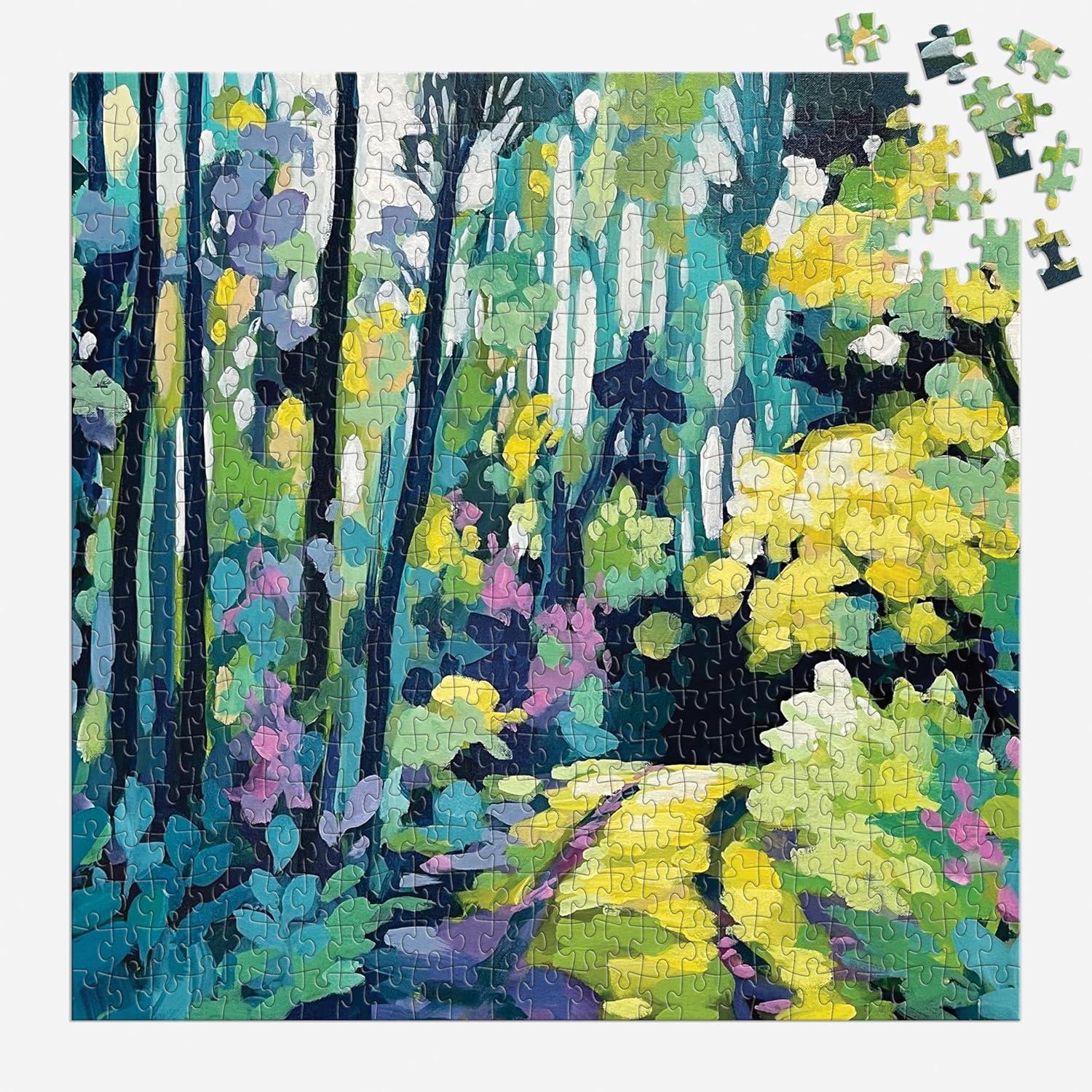 Galison Painted Path Jigsaw Puzzle (500 Pieces) PDK