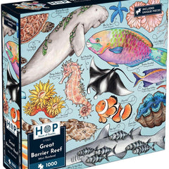 House of Puzzles Great Barrier Reef Jigsaw Puzzle (1000 Pieces)