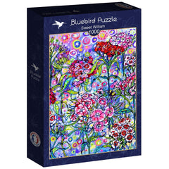 Bluebird Sweet William Jigsaw Puzzle (1000 Pieces)