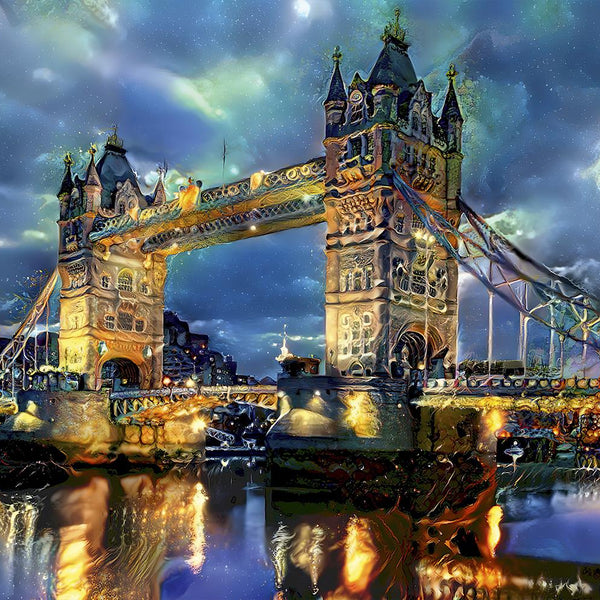 Bluebird Tower Bridge, England London Bridge Jigsaw Puzzle (1000 Pieces)