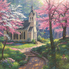 Cobble Hill Spring's Embrace Jigsaw Puzzle (500 XL Pieces)