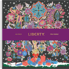 Galison Liberty Christmas Tree of Life Foil Jigsaw Puzzle (500 Pieces)