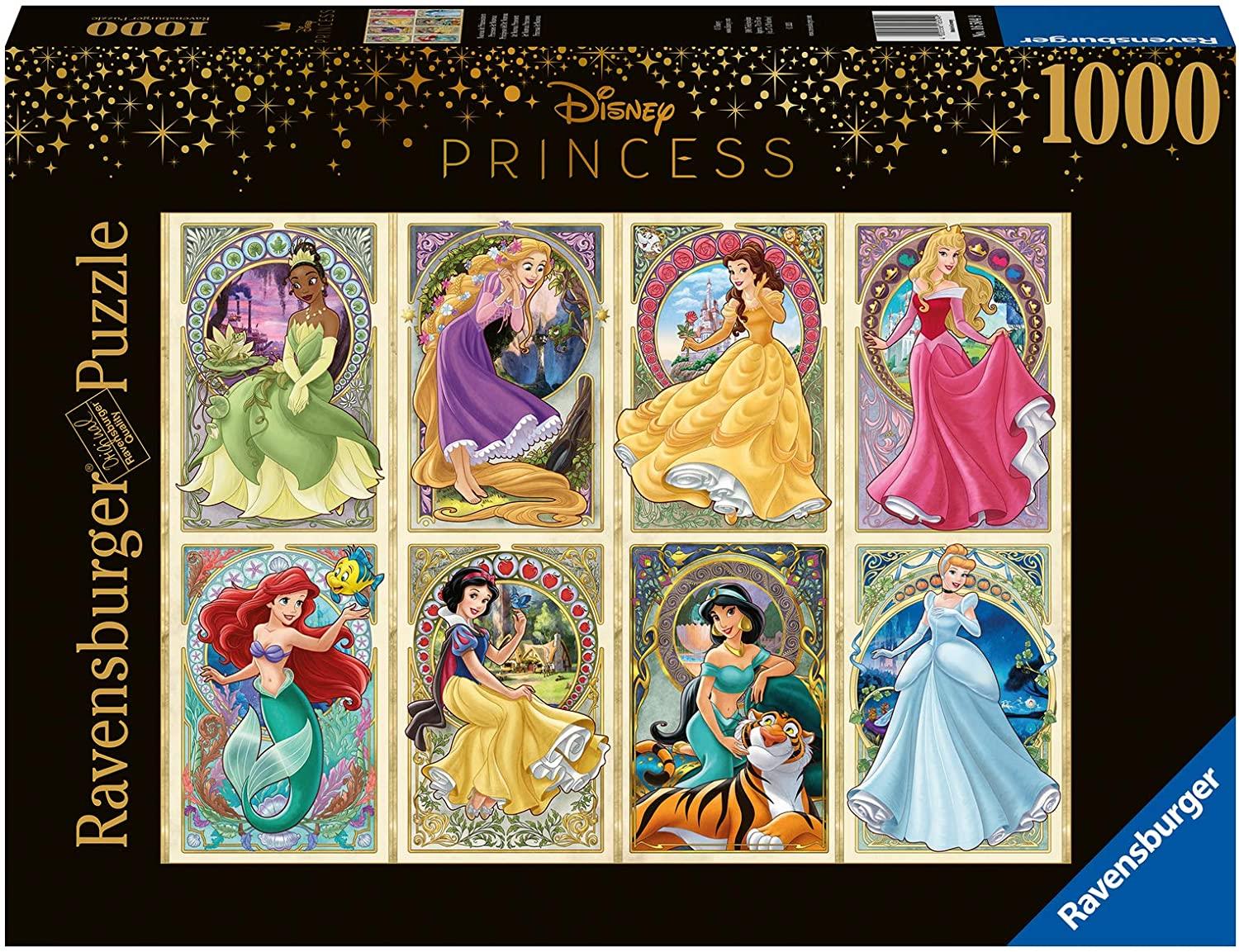 Ravensburger Disney Princess - Art Nouveau Jigsaw Puzzle (1000 Pieces) DAMAGED  BOX