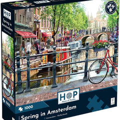 House of Puzzles Spring in Amsterdam Jigsaw Puzzle (1000 Pieces)