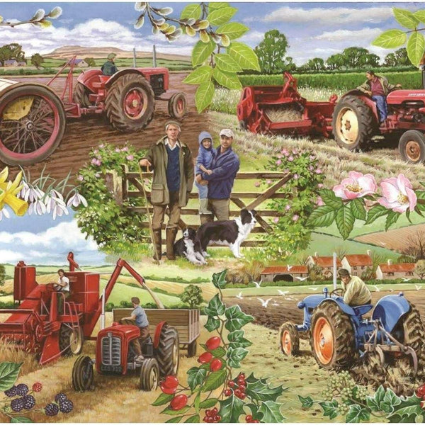 House of Puzzles Farming Year Jigsaw Puzzle (1000 Pieces)