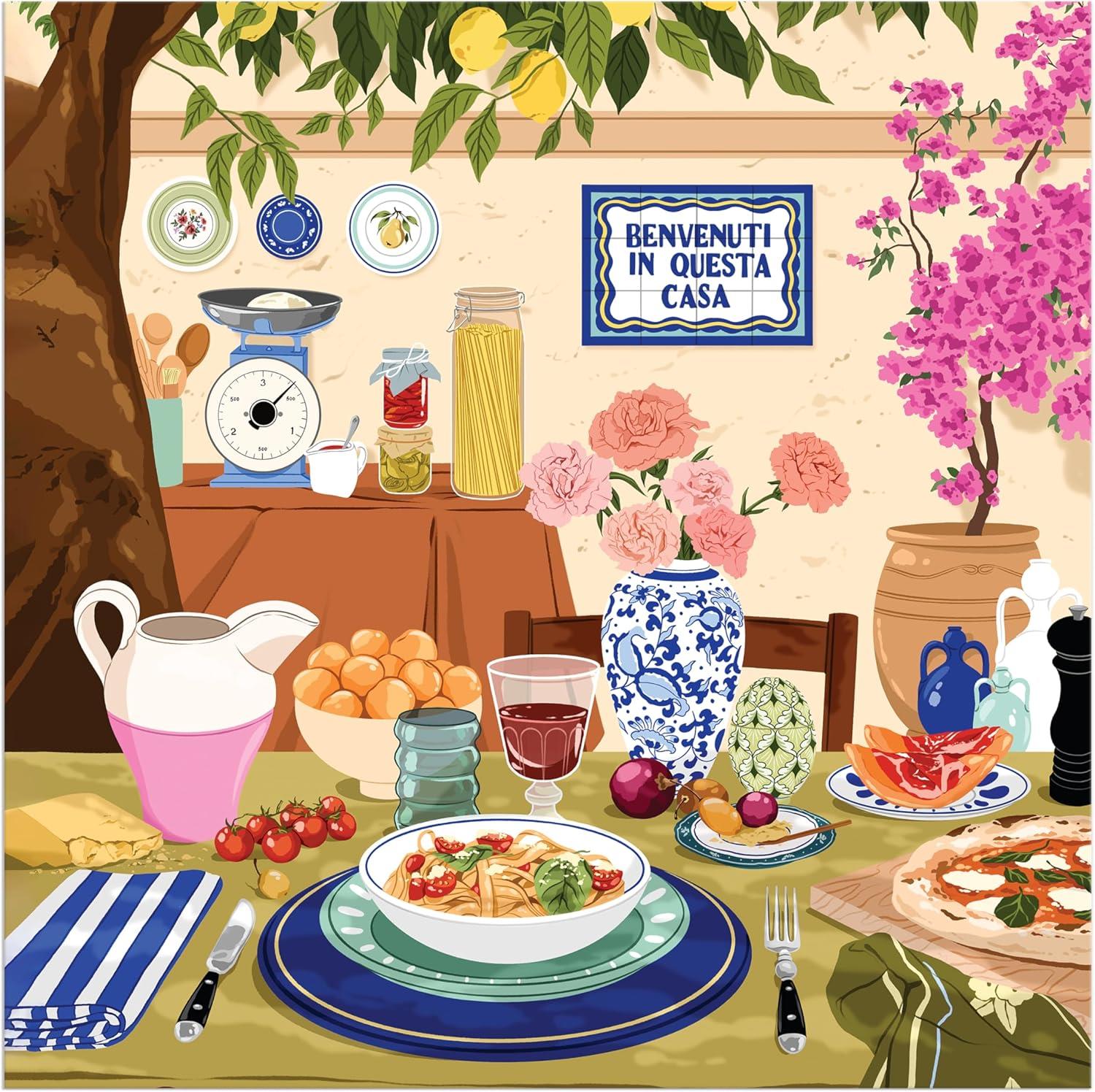 Galison Tuscan Afternoon Jigsaw Puzzle (500 Pieces)