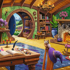 Ravensburger Charmed Cottage Jigsaw Puzzle (1000 Pieces) - US Puzzle Championships