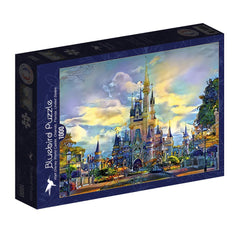 Bluebird Walt Disney World Castle, Orlando, Floride, USA Jigsaw Puzzle (1000 Pieces)