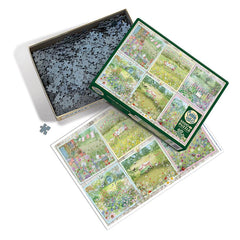 Cobble Hill Cottage Gardens Jigsaw Puzzle (1000 Pieces)