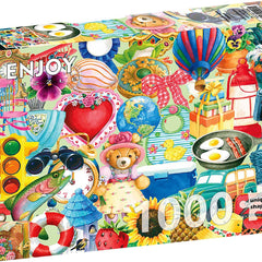 Enjoy Miscellaneous Medley Jigsaw Puzzle (1000 Pieces)