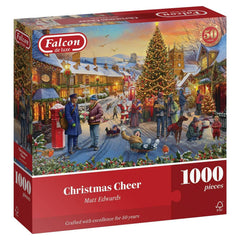 Falcon Christmas Cheer Jigsaw Puzzle (1000 Pieces) JUNE