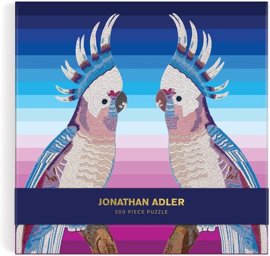 Galison Parrots, Jonathan Adler Jigsaw Puzzle (500 Pieces)