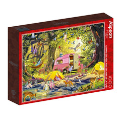 Alipson Camping Des Fees Avec Des Amis De La Foret Jigsaw Puzzle (1000 Pieces)