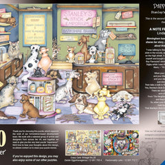Ravensburger Dapper Dogs No 2: Stanley's Stick Emporium Jigsaw Puzzle (1000 Pieces)