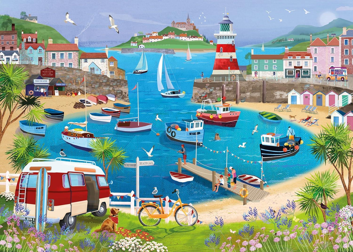 Otter House Harbour Lighthouse Jigsaw Puzzle (1000 Pieces)