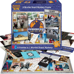 Passport to Murder, Murder Board Mystery Puzzle