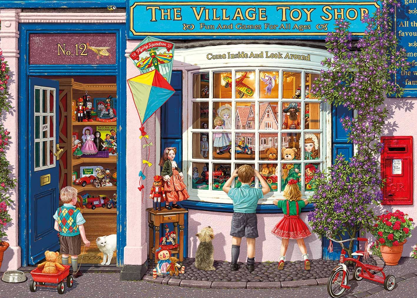 Gibsons Teddy Bears & Tricycles Jigsaw Puzzle (500 XL pieces)
