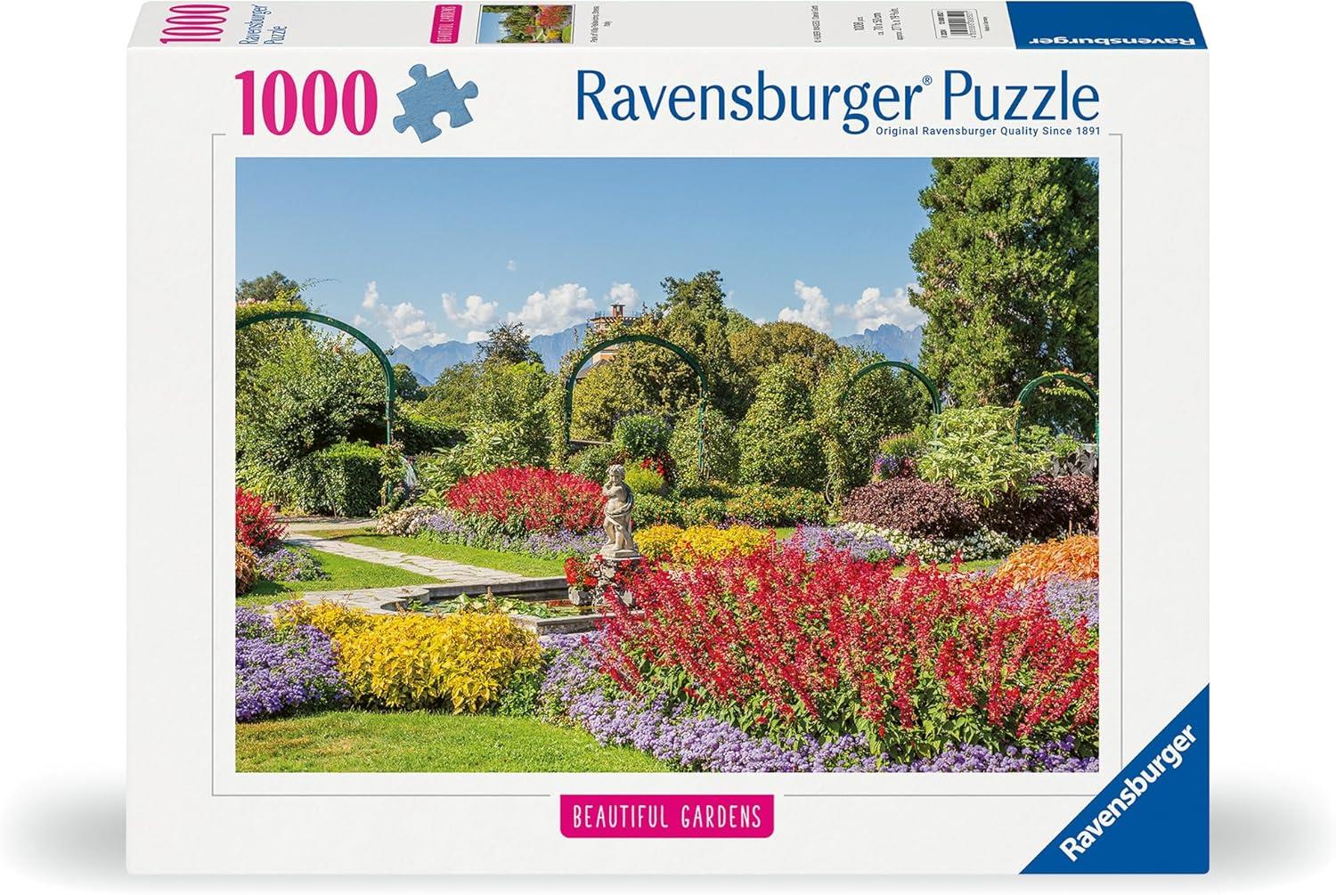 Ravensburger Beautiful Gardens Stresa, Italy Jigsaw Puzzle (1000 Pieces)