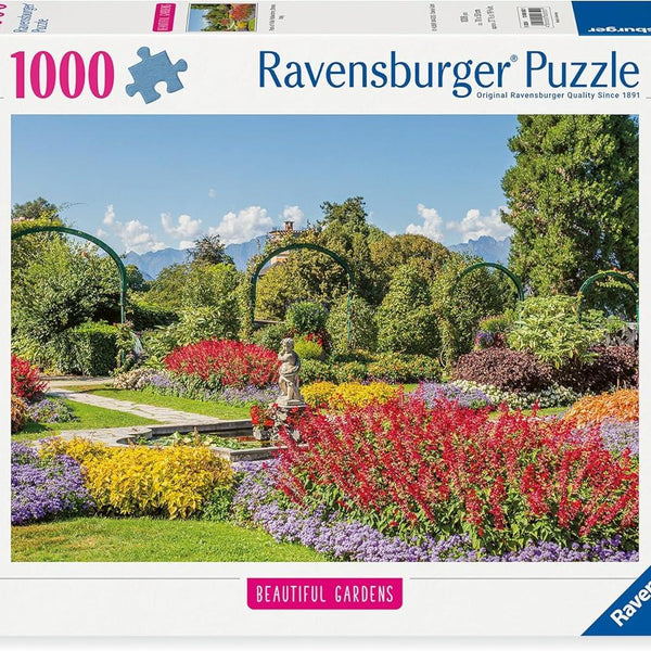 Ravensburger Beautiful Gardens Stresa, Italy Jigsaw Puzzle (1000 Pieces)