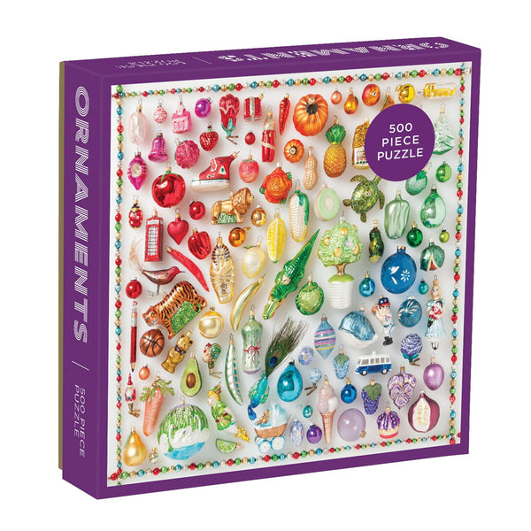 Galison Rainbow Ornaments Jigsaw Puzzle (500 Pieces)