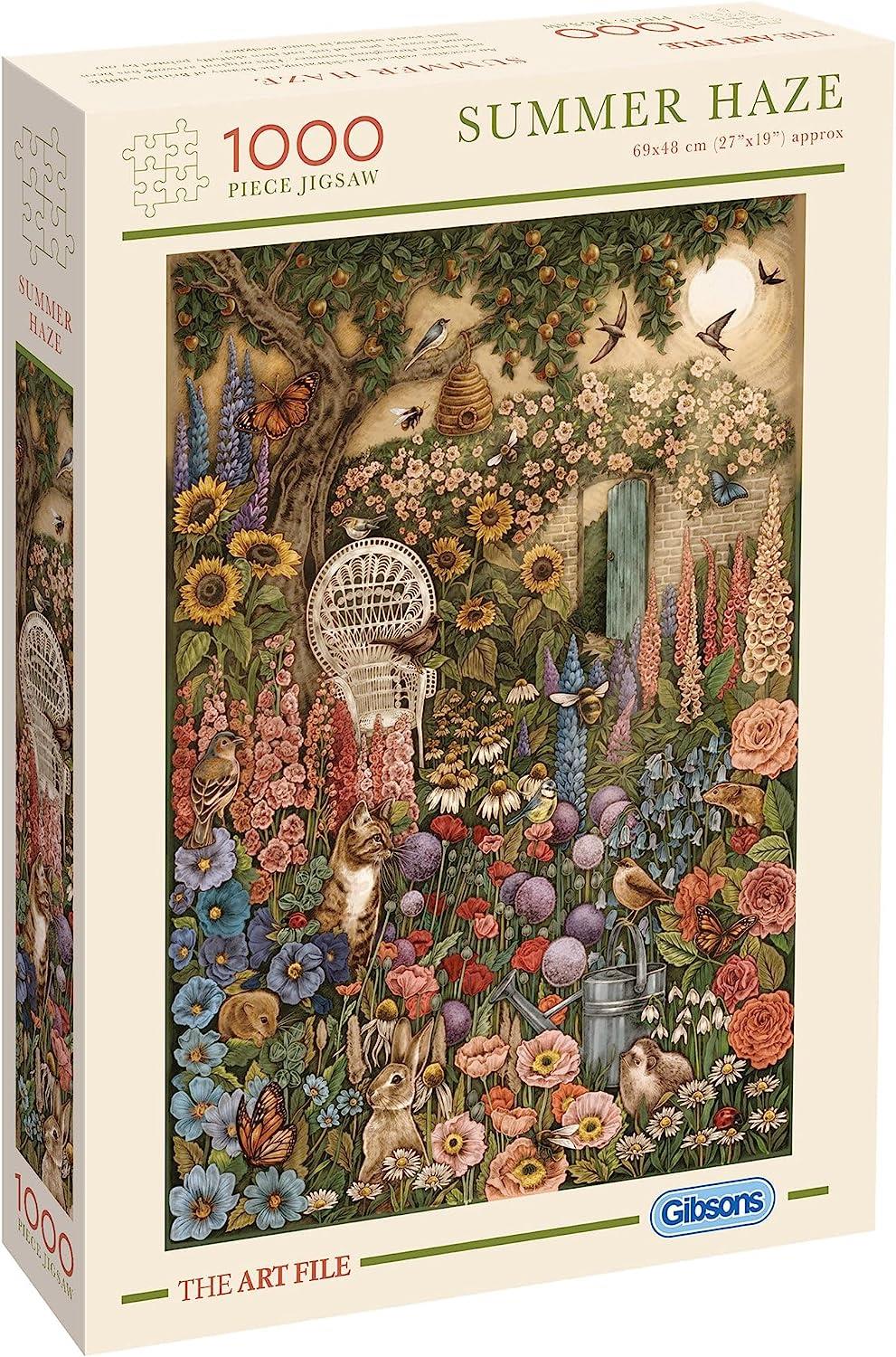 Gibsons Summer Haze, The Art File Jigsaw Puzzle (1000 Pieces)