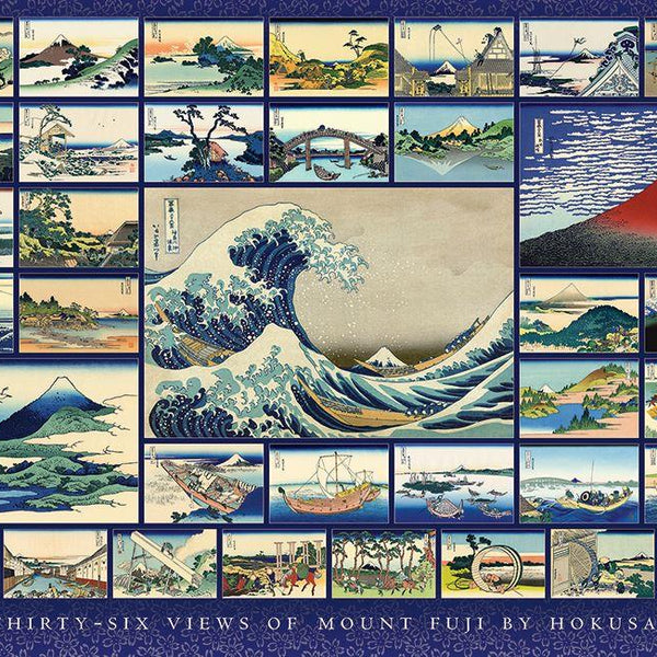 Cobble Hill Hokusai Jigsaw Puzzle (1000 Pieces)