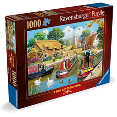 Ravensburger A Busy Day on the Canal Jigsaw Puzzle (1000 Pieces)