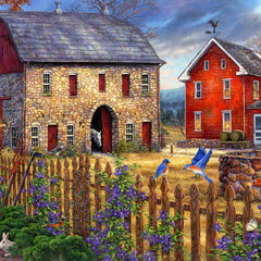 Grafika Chuck Pinson - The Bluebirds' Song Jigsaw Puzzle (500 Pieces)