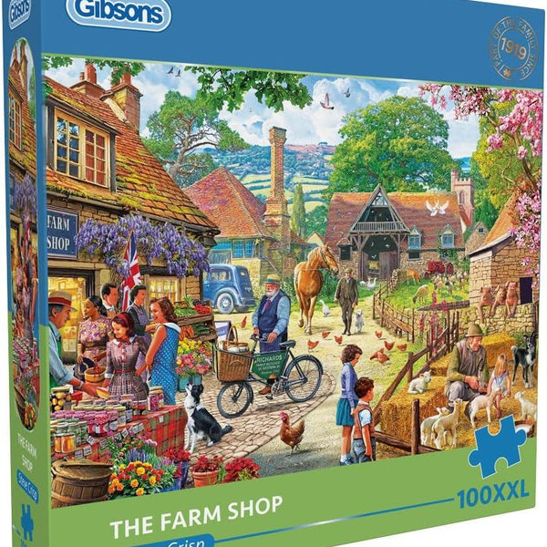 Gibsons The Farm Shop Jigsaw Puzzle (100 XXLPieces)