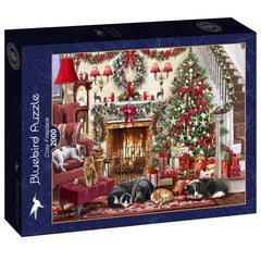 Bluebird Cosy Fireplace Jigsaw Puzzle (2000 Pieces)