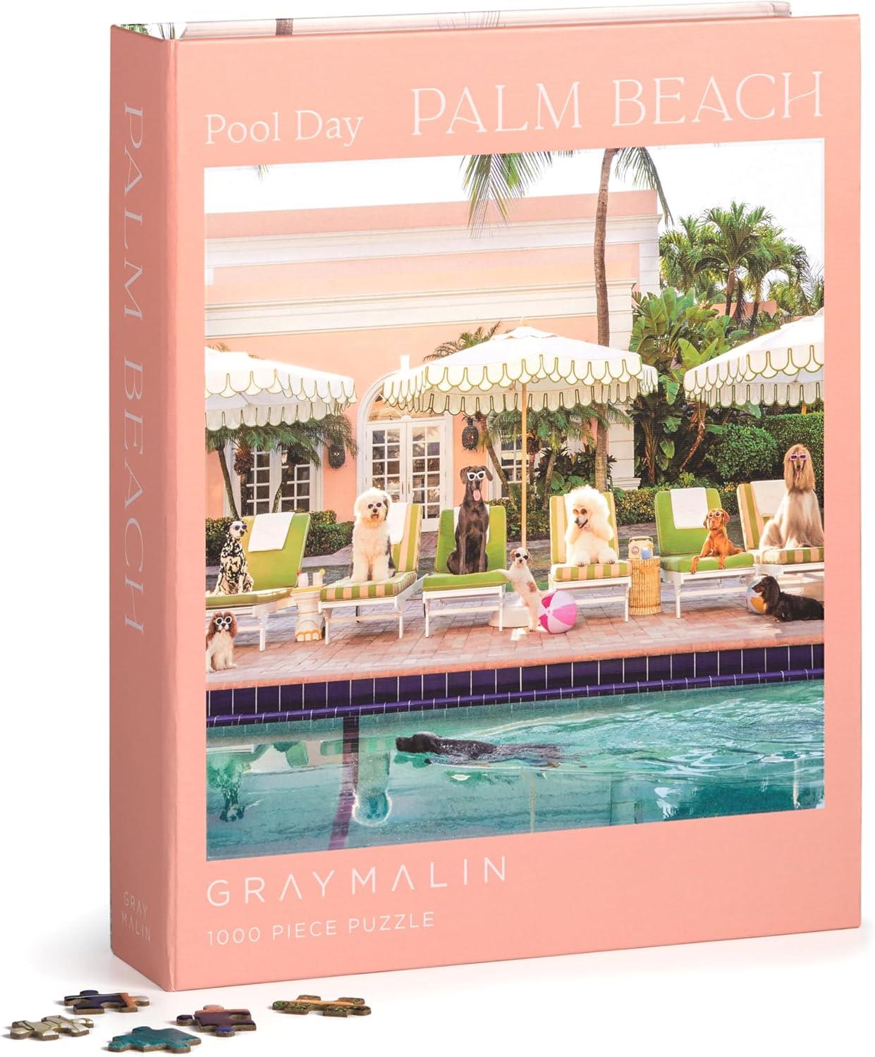 Galison Palm Beach. Gray Malin Book Jigsaw Puzzle (1000 Pieces)