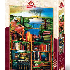 Art Puzzle Traveler Jigsaw Puzzle (1000 Pieces)