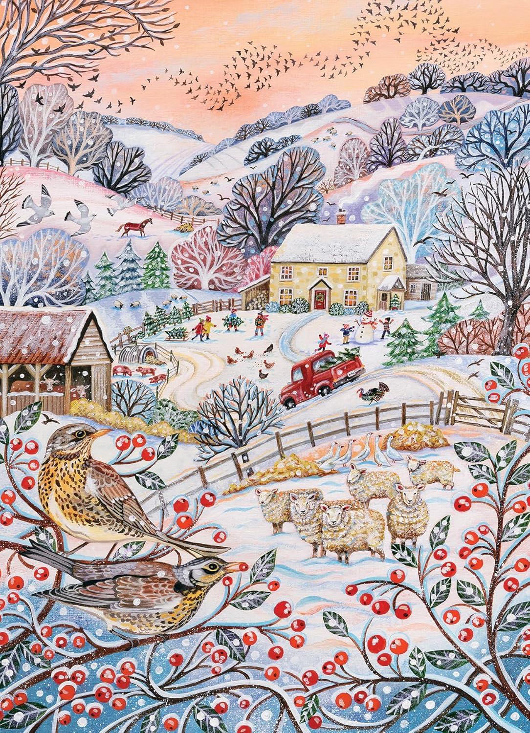Cobble Hill Hilltop Farm Jigsaw Puzzle (1000 Pieces)
