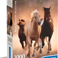 Clementoni Running Horses Jigsaw Puzzle (1000 Pieces)