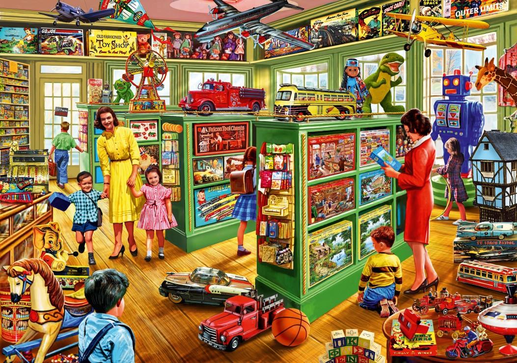 Bluebird Toy Shop Interiors Jigsaw Puzzle (2000 Pieces)