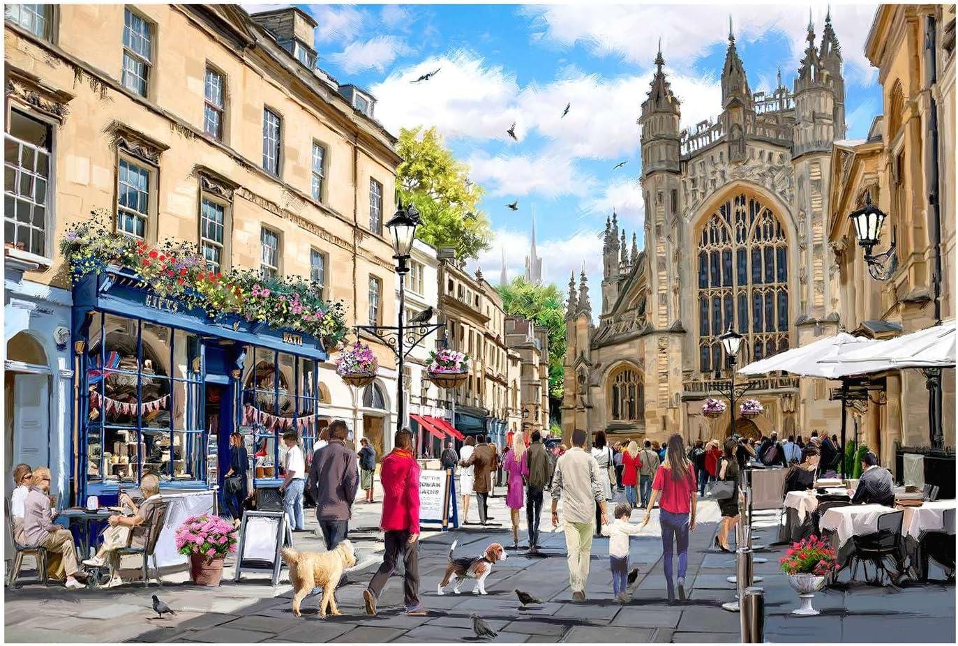 House of Puzzles Beautiful Bath Jigsaw Puzzle (1000 Pieces)