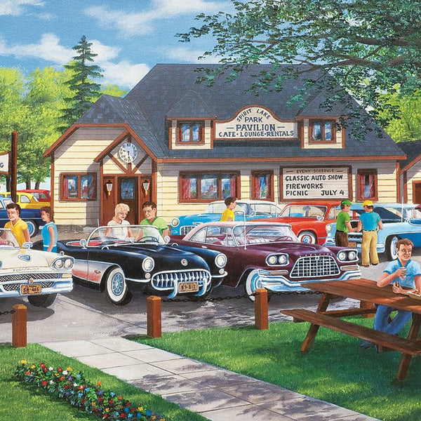 Sunsout The Past Lane - Ken Zylla Jigsaw Puzzle (1000 Pieces)