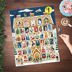 Ridleys 50 Must-Watch Christmas Movies Bucket List Jigsaw Puzzle (1000 Pieces)