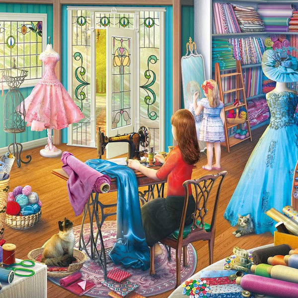 Gibsons The Dressmaker's Daughter Jigsaw Puzzle  (500 XL Pieces)