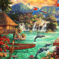 Bluebird Island Life Jigsaw Puzzle (1500 Pieces)