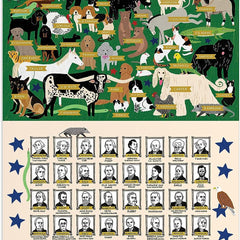 Galison Presidents' Pets Jigsaw Puzzle (2000 Pieces)