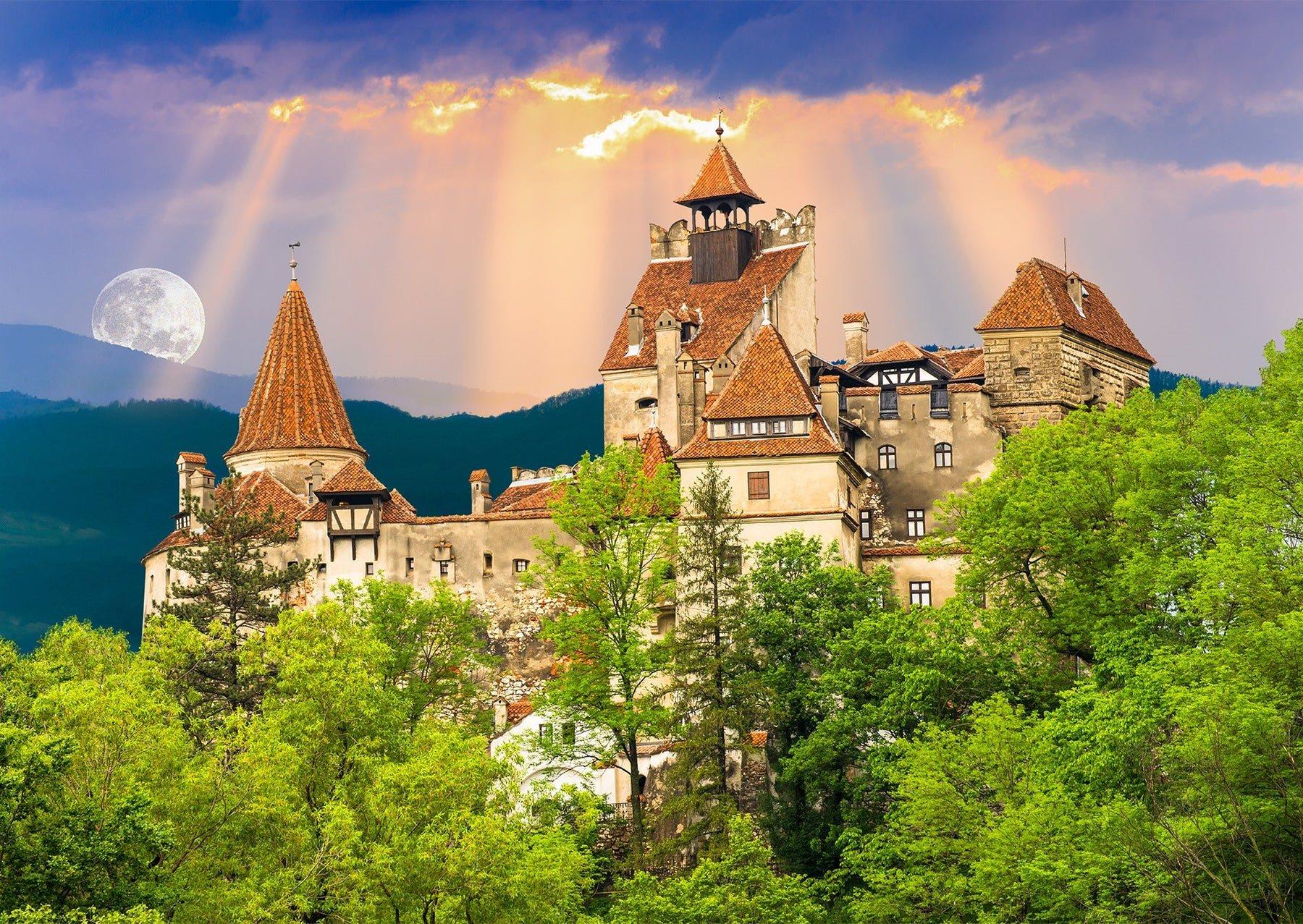 Enjoy Dracula's Castle, Bran Jigsaw Puzzle (1000 Pieces)