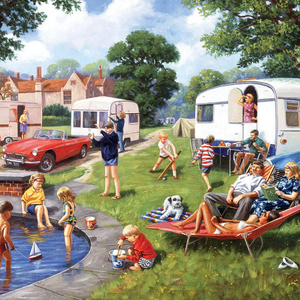 Caravan Holiday Jigsaw Puzzle (1000 Pieces)