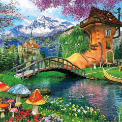 Clementoni The Old Shoe House Jigsaw Puzzle (500 Pieces)