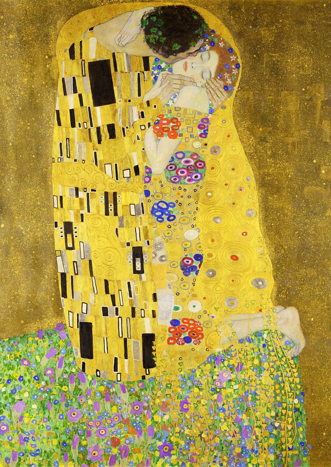 Enjoy Klimt - The Kiss Jigsaw Puzzle (1000 Pieces)