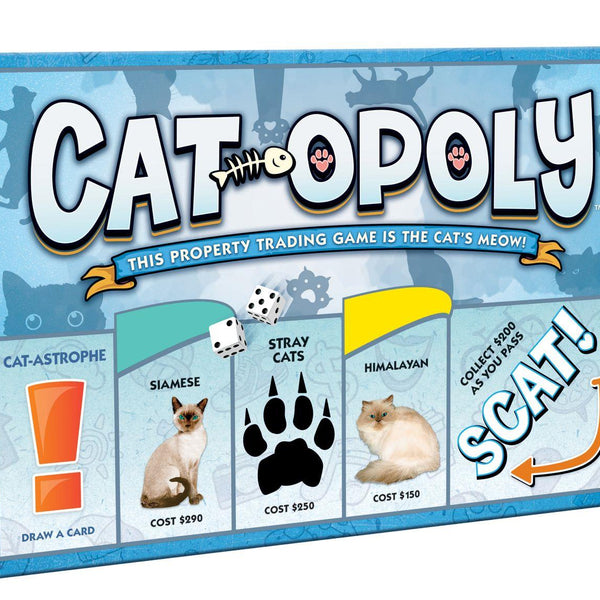 Cat-opoly Board Game DAMAGED BOX